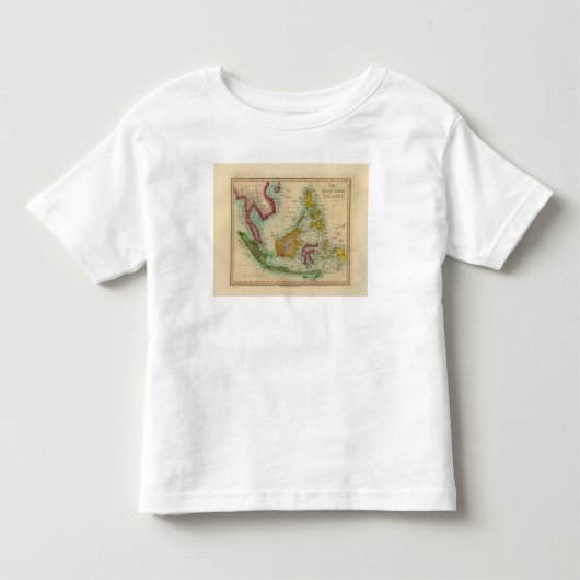 インドの東の島 トドラーTシャツ (正面)