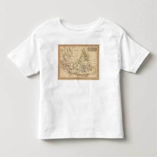 インドの東の島 トドラーTシャツ (正面)