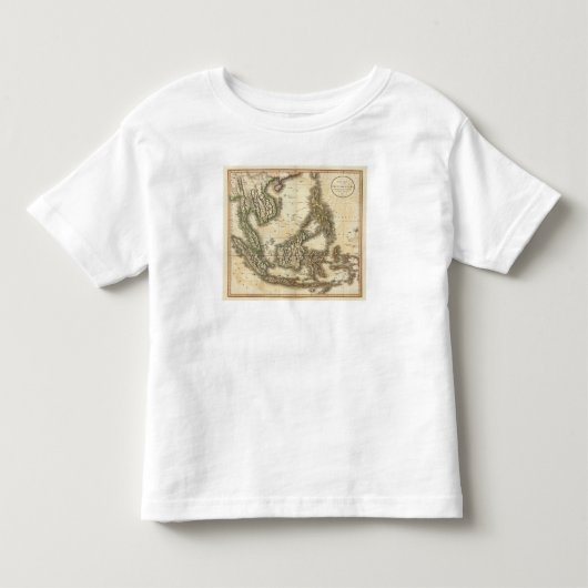 インドの東の島 トドラーTシャツ (正面)