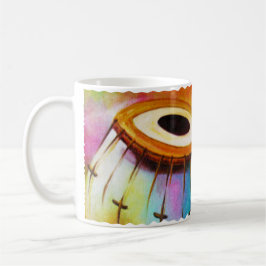 インドの楽器- Tabla コーヒーマグカップ