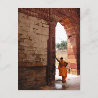 インドの様子 ポストカード