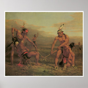インドの状況1843年のアメリカの西の絵画 ポスター