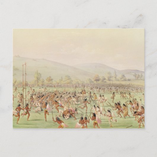 インドの状況、c.1832 ポストカード (正面)