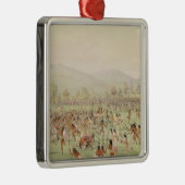 インドの状況、c.1832 メタルオーナメント (右)