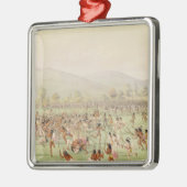 インドの状況、c.1832 メタルオーナメント (左)