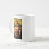 インドの王室のなMonalisa コーヒーマグカップ (正面左)