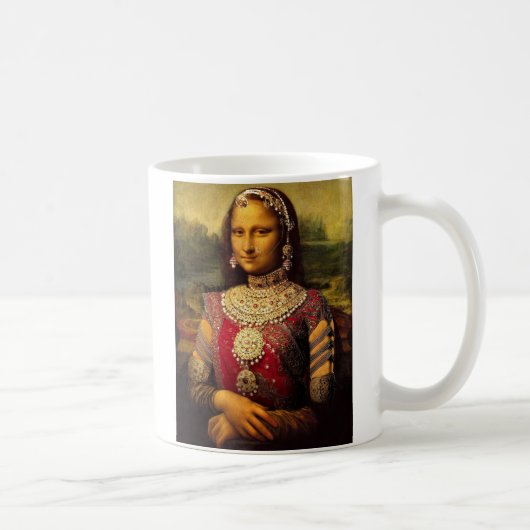 インドの王室のなMonalisa コーヒーマグカップ (右)