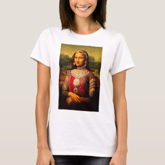 インドの王室のなMonalisa Tシャツ