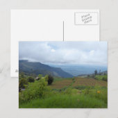 インドの田舎 ポストカード (正面/裏面)