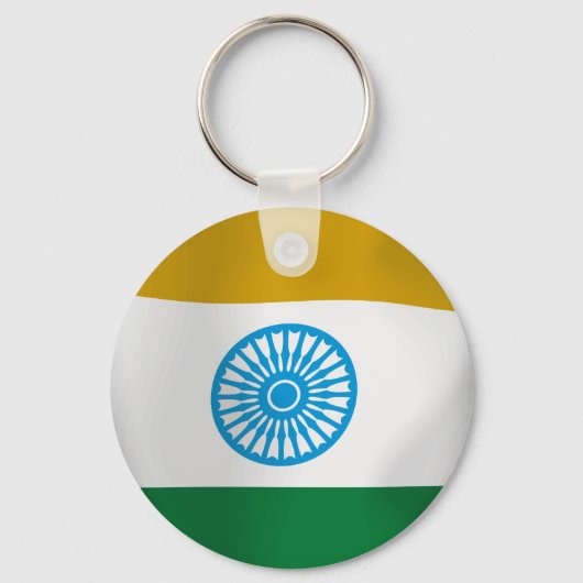 インドの盾 キーホルダー (正面)