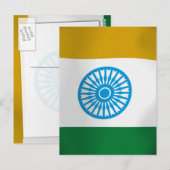 インドの盾 ポストカード (正面/裏面)