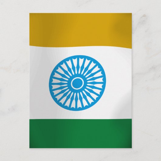 インドの盾 ポストカード (正面)