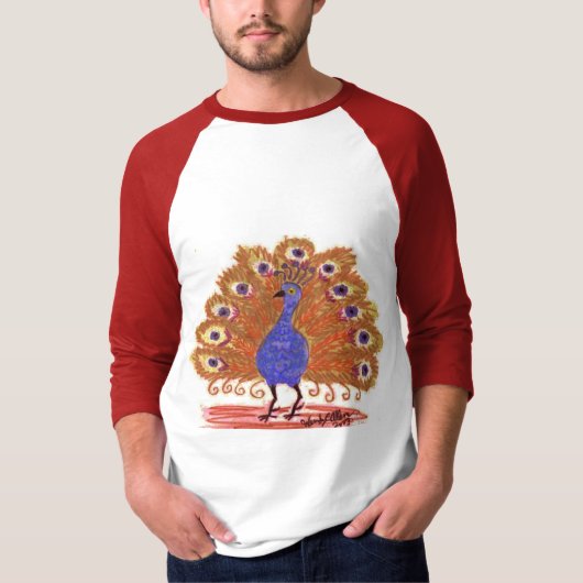 インドの瞳 (ブラウン) Tシャツ (正面)