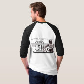 インドの破壊の乗組員のTシャツのビルTuman Tシャツ (裏面フル)