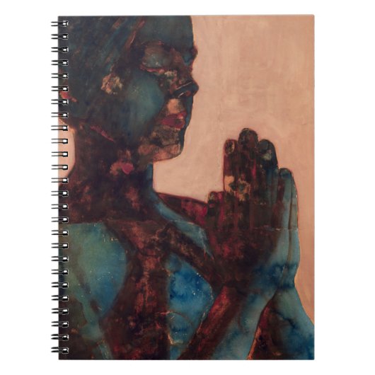 インドの祈りの言葉 ノートブック (正面)