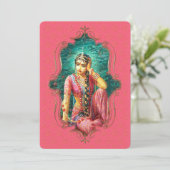 インドの神秘主義者22 – グリーティングカード 案内状 (スタンド正面)