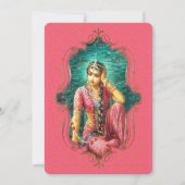 インドの神秘主義者22 – グリーティングカード 案内状 (正面)