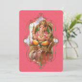 インドの神秘主義者23 – グリーティングカード 案内状 (スタンド正面)