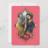 インドの神秘主義者38 – グリーティングカード 案内状 (正面)