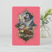 インドの神秘主義者39 – グリーティングカード 案内状 (スタンド正面)