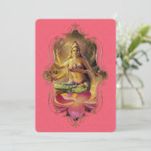 インドの神秘主義者40 – グリーティングカード 案内状 (スタンド正面)