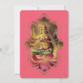 インドの神秘主義者40 – グリーティングカード 案内状 (正面)