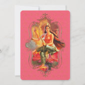 インドの神秘主義者41 – グリーティングカード 案内状 (正面)