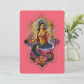 インドの神秘主義者47 – グリーティングカード 案内状 (スタンド正面)