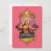インドの神秘主義者54 – グリーティングカード 案内状 (正面)