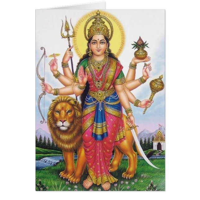 インドの神 (正面)