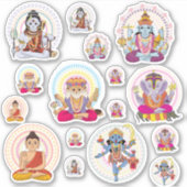 インドの神 シール (正面)