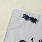 インドの種族のオオカミ ビーチタオル (インサイチュ)