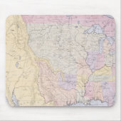 インドの種族の場所を示すことの地図を描いて下さい マウスパッド (正面)