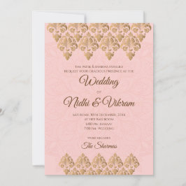 インドの結婚式の招待状 & ヒンズー教の結婚式の招待状 招待状
