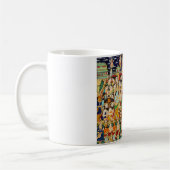 インドの絵を描くSRI RAMA DURBAR コーヒーマグカップ (左)