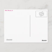 インドの美女をクリスタルで表現 ポストカード (裏面)