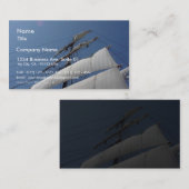 インドの船の帆ボートの星 名刺 (正面/裏面)