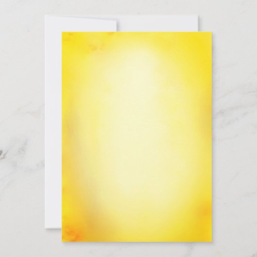 インドの花嫁 メヘンディ セレモニー ペアック フローラル 招待状 (裏面)