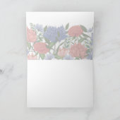 インドの花 カード (内部)