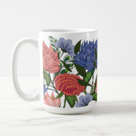 インドの花 — コーヒーマグカップ