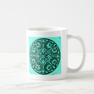 インドの芸術 コーヒーマグカップ