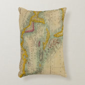 インドの西の島 アクセントクッション (正面(垂直))