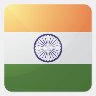 インドの角光沢フラグ スクエアシール