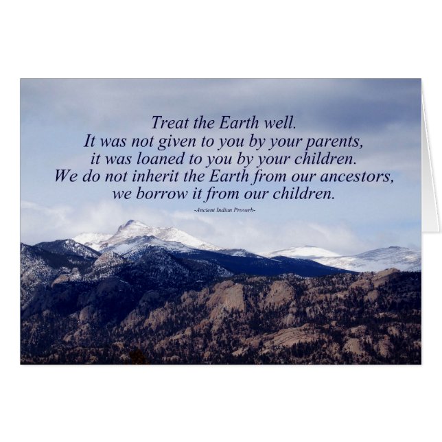 インドの諺 (正面横)