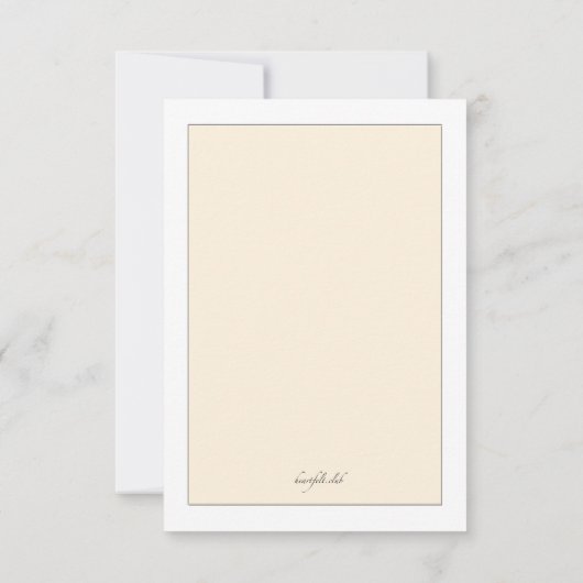 インドの象のセーブ・ザ・デートのお知らせ 招待状 (裏面)