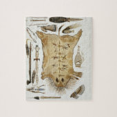 インドの道具および腕は、容積2 oからの21をめっきします ジグソーパズル (縦)