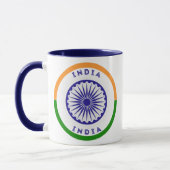 インドの遺産エンブレム マグカップ (左)