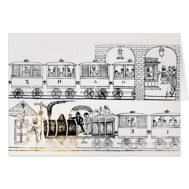 インドの鉄道 (正面横)