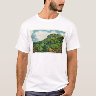 インドの頭部のFranconiaのノッチの州立公園の眺め Tシャツ