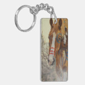 インドの馬 キーホルダー (正面左)